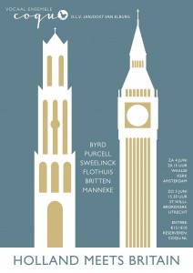 Holland meets Britain - digitale poster - groot